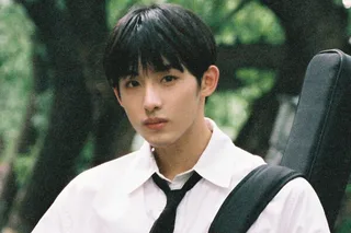 Winwin posing during an official promotional photoshoot.