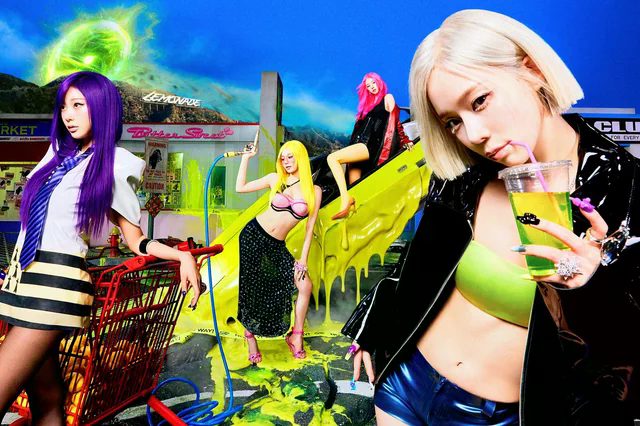 aespa preparing for the LEMONADE comeback and global pop-up events